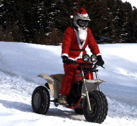 Julien en père Noël !